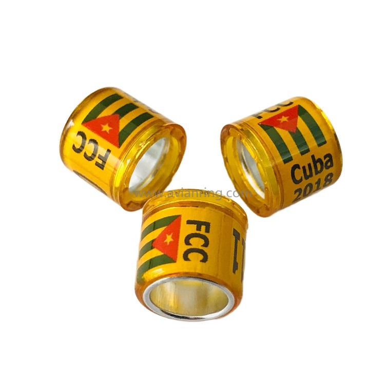 Racing pigeon ring