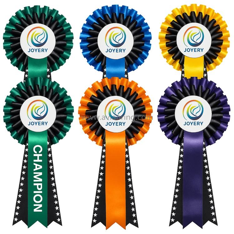 2-Tiers Rosette Ribbon 