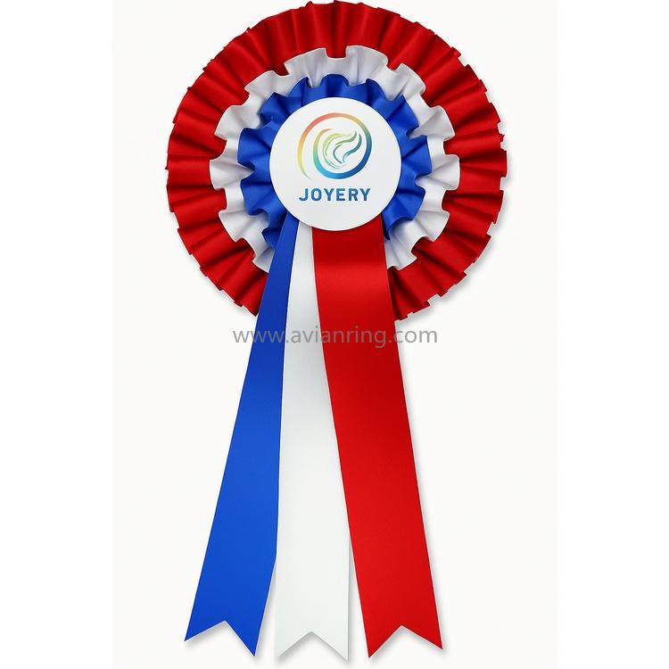 3-Tiers Rosette Ribbon 