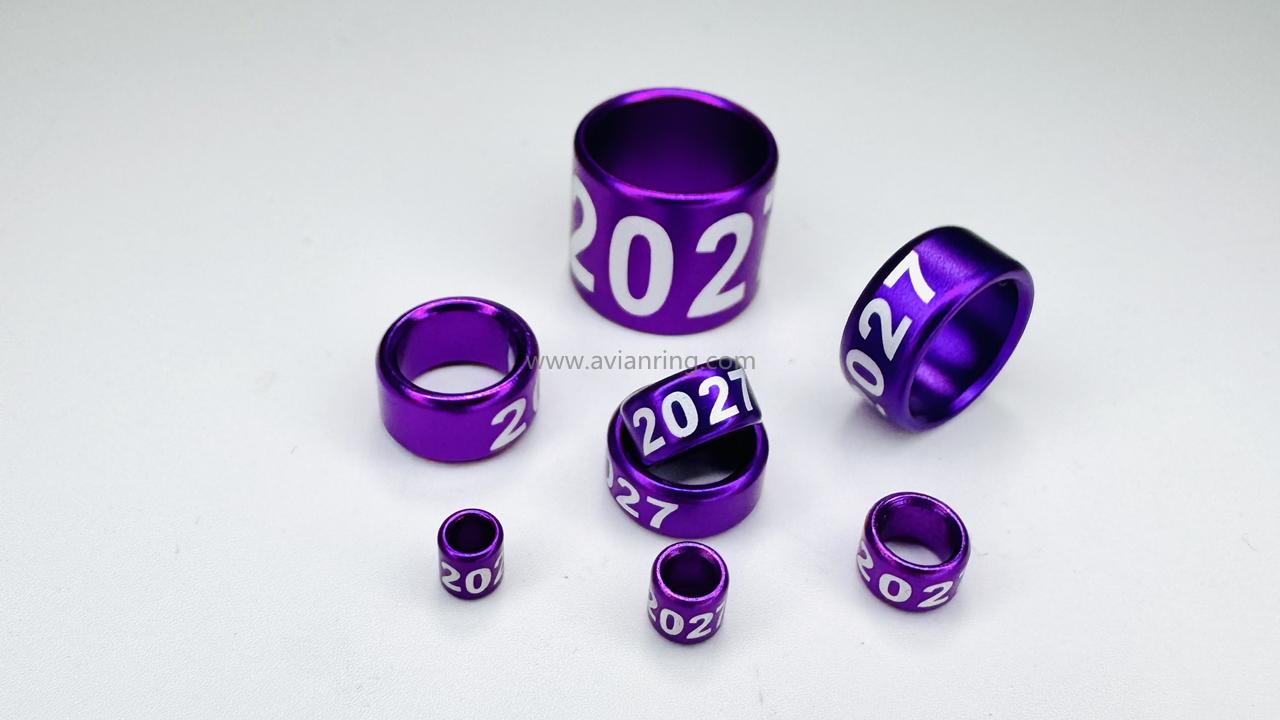 2027 Bird Ring Colors