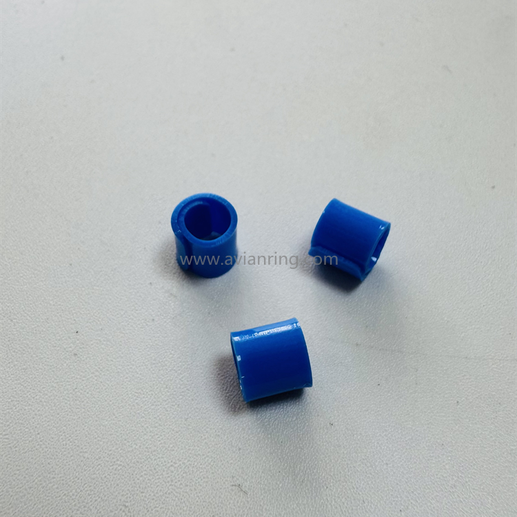 Plain Colour Open Split Bird Rings